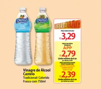 Vinagre de Álcool Castelo Colorido