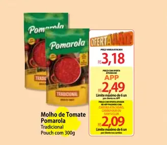 Molho de Tomate Pomarola Tradicional