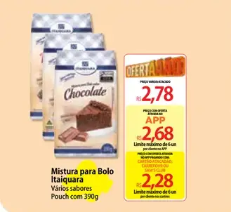 Mistura para Bolo Itaiquara