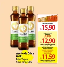 Azeite de Oliva Gallo Extra Virgem