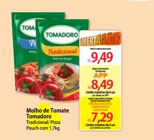 Molho de Tomate Tomadoro Pizza