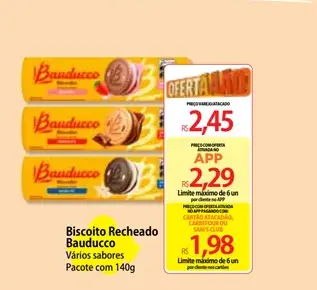 Biscoito Recheado Bauducco