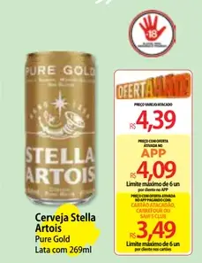 Cerveja Stella Artois Pure Gold
