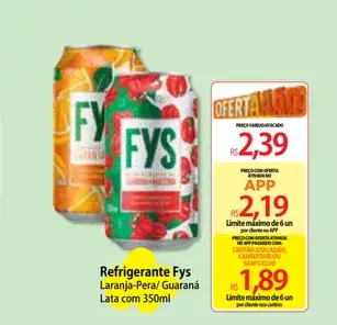 Refrigerante Fys Guaraná