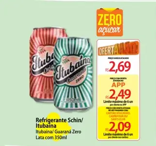 Refrigerante Schin Guaraná Zero