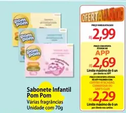 Sabonete Infantil Pom Pom