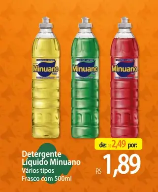 Detergente Líquido Minuano