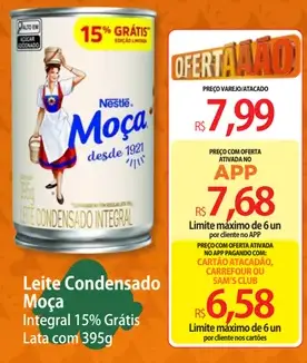 Leite Condensado Moça Integral