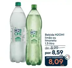 Bebida H2OH! Limão