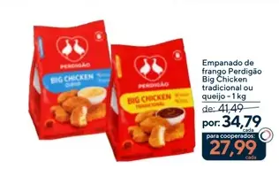 Empanado de frango Perdigão Queijo
