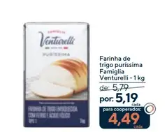 Farinha de trigo Venturelli Puríssima