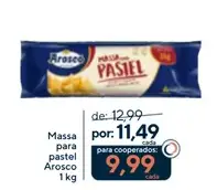 Massa para pastel Arosco