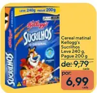Cereal matinal Kellogg's Sucrilhos