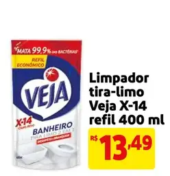 Limpador tira-limo Veja X-14