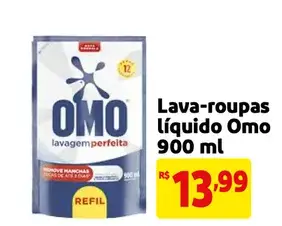 Lava-roupas líquido Omo