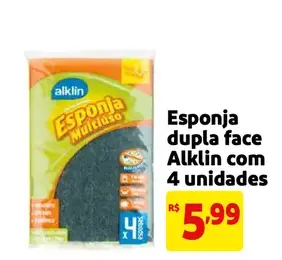 Esponja Alklin Dupla Face