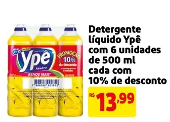 Detergente Ypê Neutro