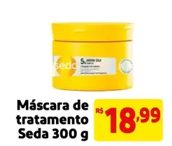 Máscara de tratamento Seda