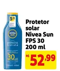 Protetor solar Nivea Sun FPS 30