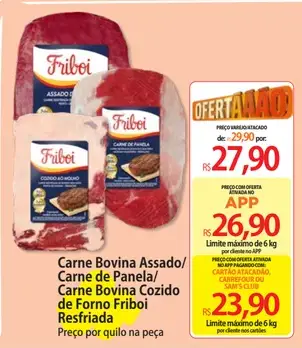 Carne de Panela Friboi Resfriada