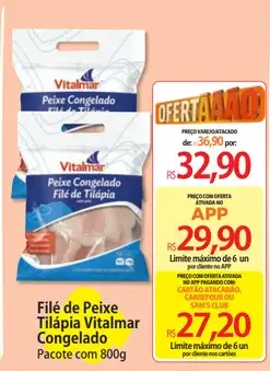 Filé de Tilápia Vitalmar