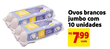 Ovos Brancos Jumbo