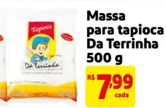 Massa para tapioca Da Terrinha