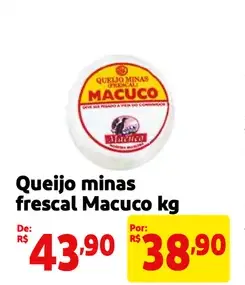 Queijo Minas Macuco Frescal