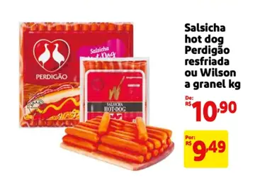 Salsicha Perdigão Hot Dog