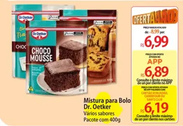 Mistura para Bolo Dr. Oetker