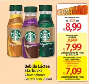 Bebida Láctea Starbucks