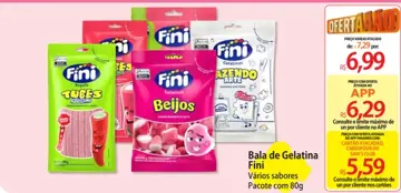 Bala de Gelatina Fini