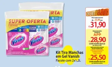 Tira Manchas em Gel Vanish