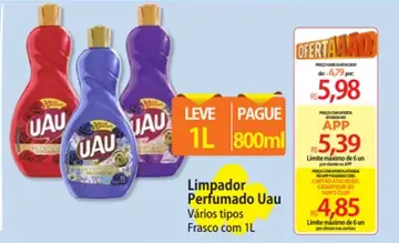 Limpador Perfumado Uau