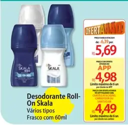 Desodorante Roll-On Skala