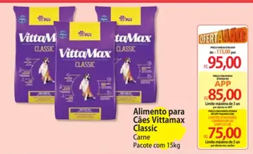 Alimento para cães VittaMax Classic