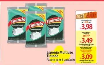 Esponja Multiuso Tinindo