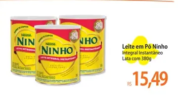 Leite em Pó Nestlé Integral Instantâneo
