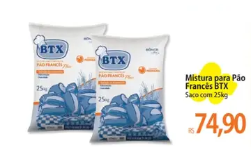 Mistura para Pão Francês BTX Plus