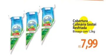 Cobertura culinária Gostei