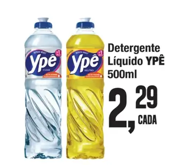 Detergente líquido Ypê Neutro