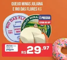 Queijo Minas Rio das Flores