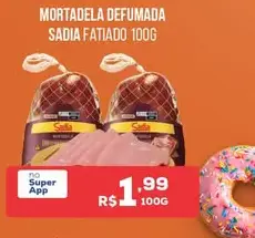 Mortadela Sadia Defumada Fatiada
