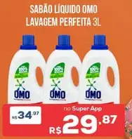 Sabão Líquido OMO Lavagem Perfeita
