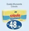 Queijo Mussarela Crioulo
