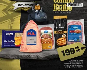 Espeto de Queijo Coalho Boi Brabo