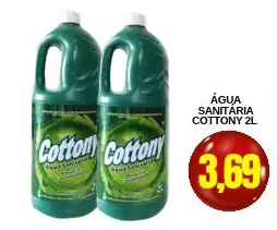 Água sanitária Cottony