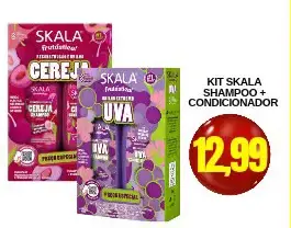 Kit Shampoo + Condicionador Skala Uva