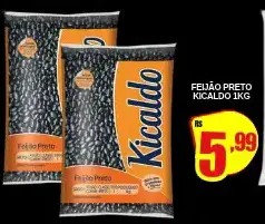 Feijão Kicaldo Preto