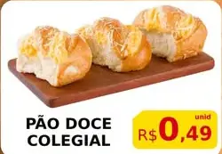 Pão doce Colegial